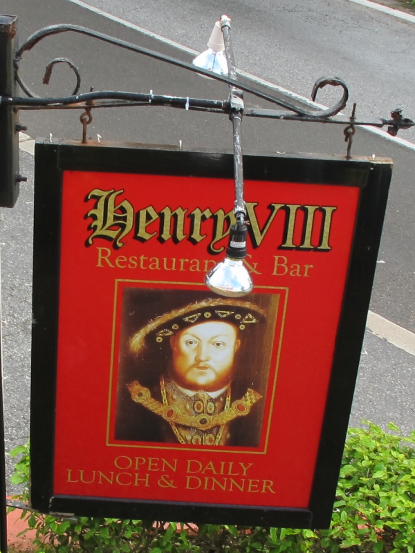 Day5 - 55 Henry VIII Resturant 19-Jan-2010